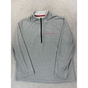 Vineyard Vines Gray Zip Up Sweater